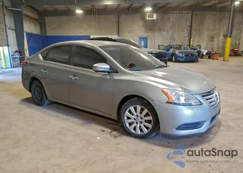 2014 Nissan Sentra S z USA, uszkodzony, nr VIN 3N1AB7AP0EY228437